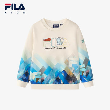 FILA KIDS LEGEND OF THE ALPS WHITE LINE Boy's Sweatshirt