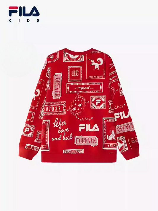 FILA KIDS CROSS OVER CHINESE NEW YEAR Boy's Knitted Pullover