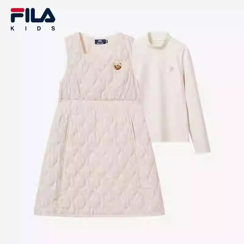 FILA KIDS BIELLA LEGEND WHITE LINE Girl's Dress Set