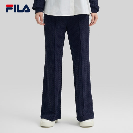 FILA CORE LIFESTYLE FILA EMERALD CHEVAL BLANC COURCHEVEL Women Knit Pants (Navy)