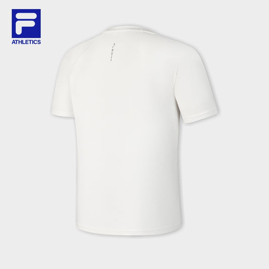 FILA CORE ATHLETICS FITNESS Men Short Sleeves T-Shirt (White)