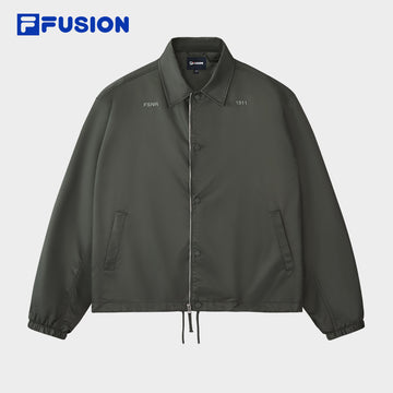 FILA FUSION INLINE FUSIONEER Men Woven Jacket (Grey)