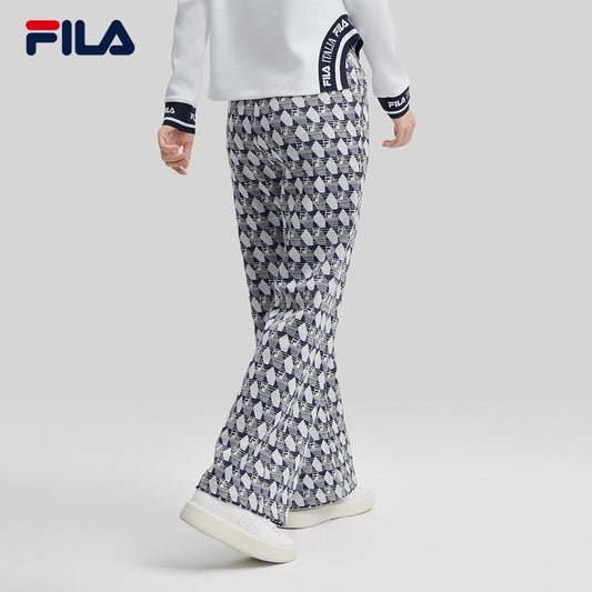 FILA CORE LIFESTYLE FILA EMERALD CHEVAL BLANC COURCHEVEL Women Knit Pants (Full Print)