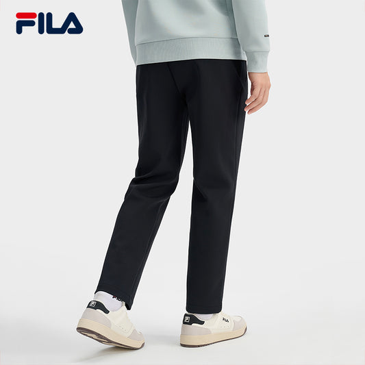 FILA CORE LIFESTYLE WHITE MILAN DESIGN WEEK Men Knit Pants (Black)