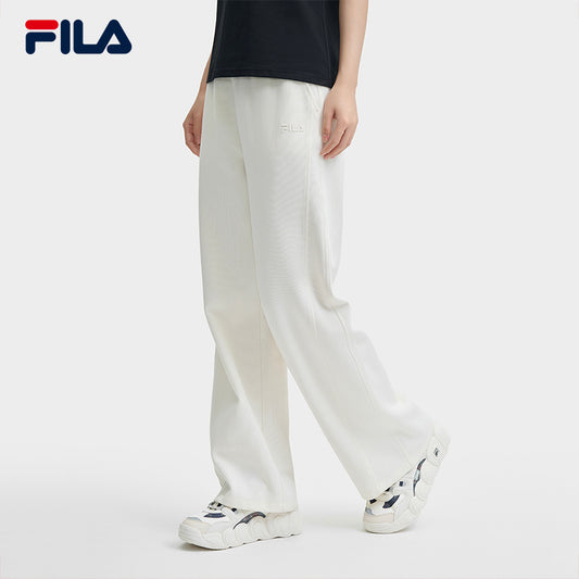 FILA CORE LIFESTYLE HERITAGE DREAM JUNGLE Women Knit Pants (Beige)