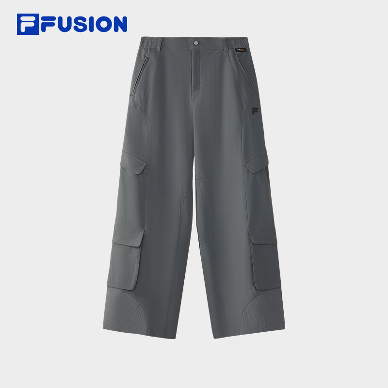 FILA FUSION INLINE URBAN TECH VR IN VIRTUAL REALITY Women Woven Pants (Grey)