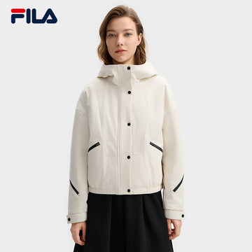 FILA CORE LIFESTYLE WHITE MILAN DESIGN WEEK Women Cotton Suit (Ash)