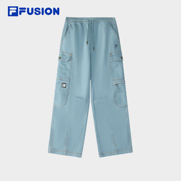 FILA FUSION INLINE FUSION X WORKWEAR SUNBURN GROOVE Women Woven Pants (Blue)