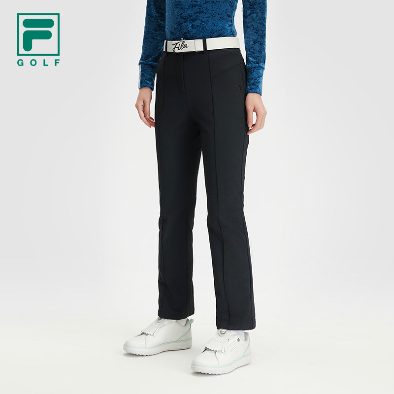 FILA CORE ATHLETICS GOLF X VERSAILLES COLLECTION Women Woven Pants (Black)