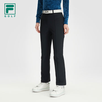 FILA CORE ATHLETICS GOLF X VERSAILLES COLLECTION Women Woven Pants (Black)