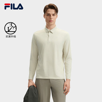 FILA CORE LIFESTYLE BLUE2 LE GRAND PALAIS Men Long Sleeve Polo (Light Green)