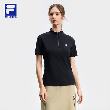 FILA CORE ATHLETICS EXPLORE NATURE'S WONDER Women Short Sleeve T-shirt (Black)