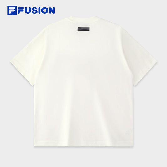 FILA FUSION INLINE FUSION LIFE X FUSIONEER FIELD OF CLASSIC Men Short Sleeves T-Shirt (Ash / White)