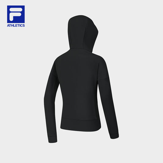 FILA CORE ATHLETICS FITNESS Women Hooded Jacket (Black)