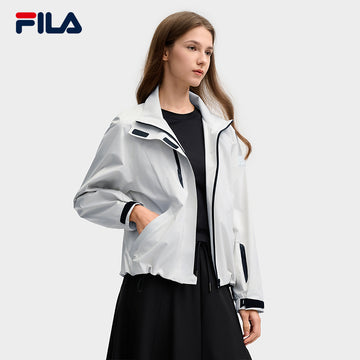 FILA CORE LIFESTYLE MILANO STROLLING MILAN Women Woven Jacket (White)