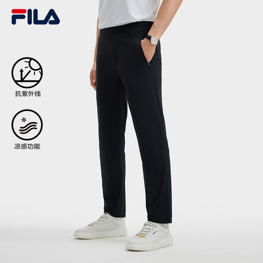 FILA CORE LIFESTYLE BLUE2 LE GRAND PALAIS Men Knit Pants (Black)