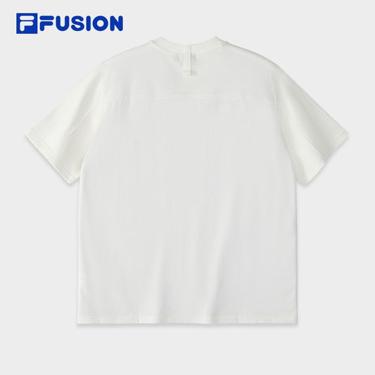 FILA FUSION Inline Workwear Men Short Sleeve shirt in White/ Black