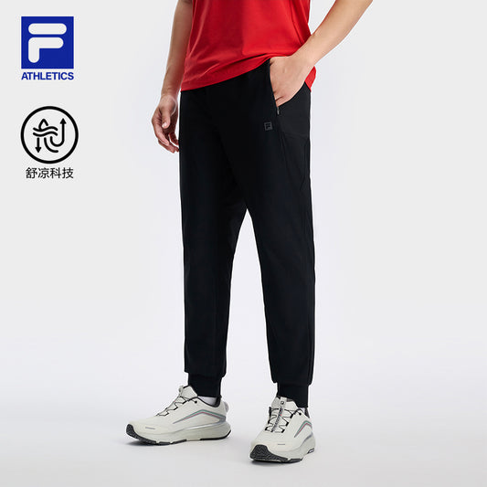 CORE ATHLETICS BLACK Men Knit Pants (Black)