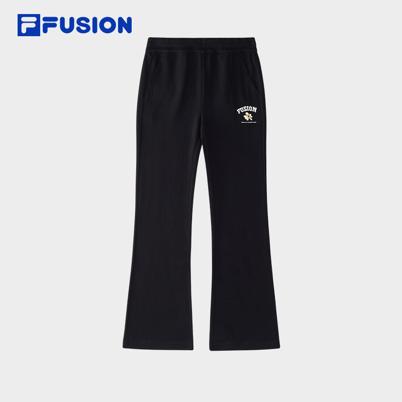 FILA FUSION INLINE CULTURE 2 CAMPUS RHAPSODY Women Knit Pants (Black)