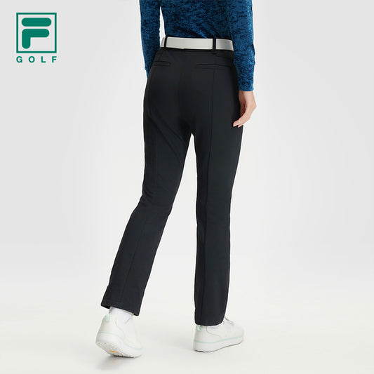 FILA CORE ATHLETICS GOLF X VERSAILLES COLLECTION Women Woven Pants (Black)