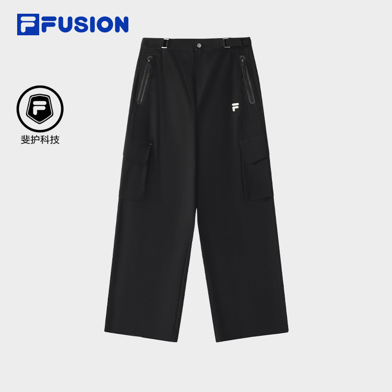 FILA FUSION INLINE URBAN TECH THE ART OF THE CITY NATURE Women Woven Pants (Black)