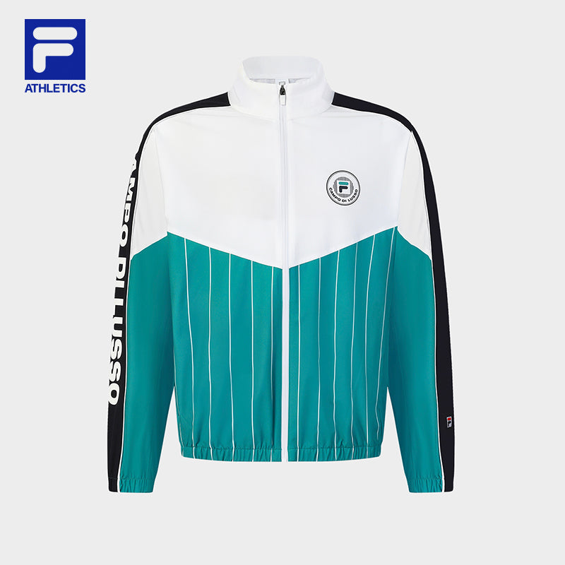 FILA CORE ATHLETICS TENNIS PREPPY NOSTALGIA Men Woven Jacket (Full Print)