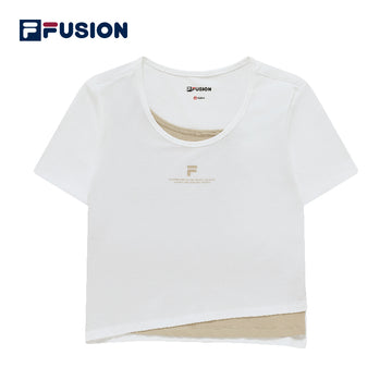 FILA FUSION Women's URBAN TECH INLINE Short Sleeve T-shirt in White