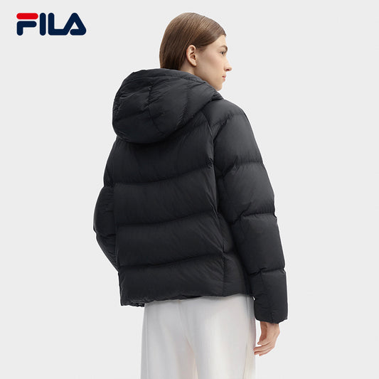 FILA CORE LIFESTYLE WHITE LINE GRENOBLE Women Down Jacket (Black)