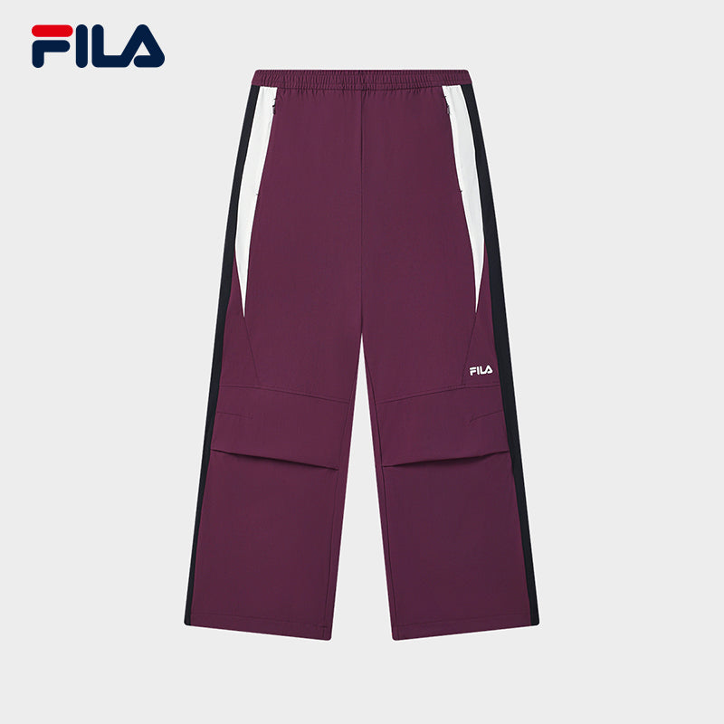 FILA CORE LIFESTYLE ORIGINALE VANGUARD EXPLORATION Women Woven Pants (Purple)