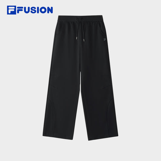 FILA FUSION INLINE FUSION LIFE FUSIONEER IVORY OASIS Women Knit Pants (Black / White)