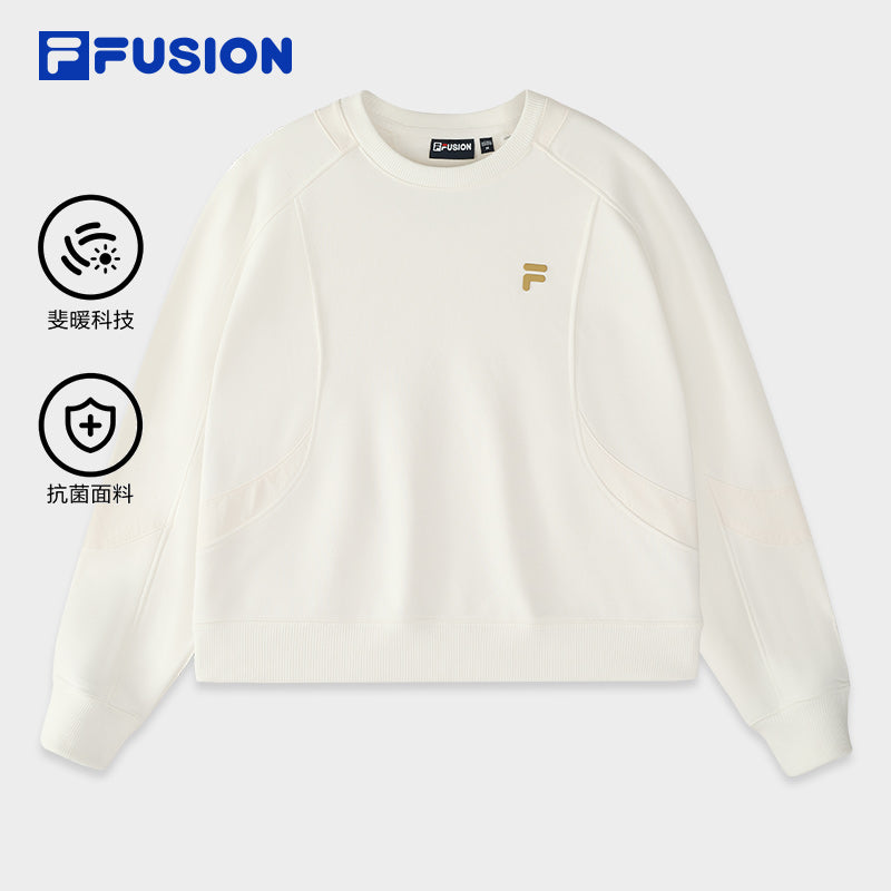 FILA FUSION INLINE URBAN TECH THE ART OF THE CITY NATURE Women Sweatshirt (White)