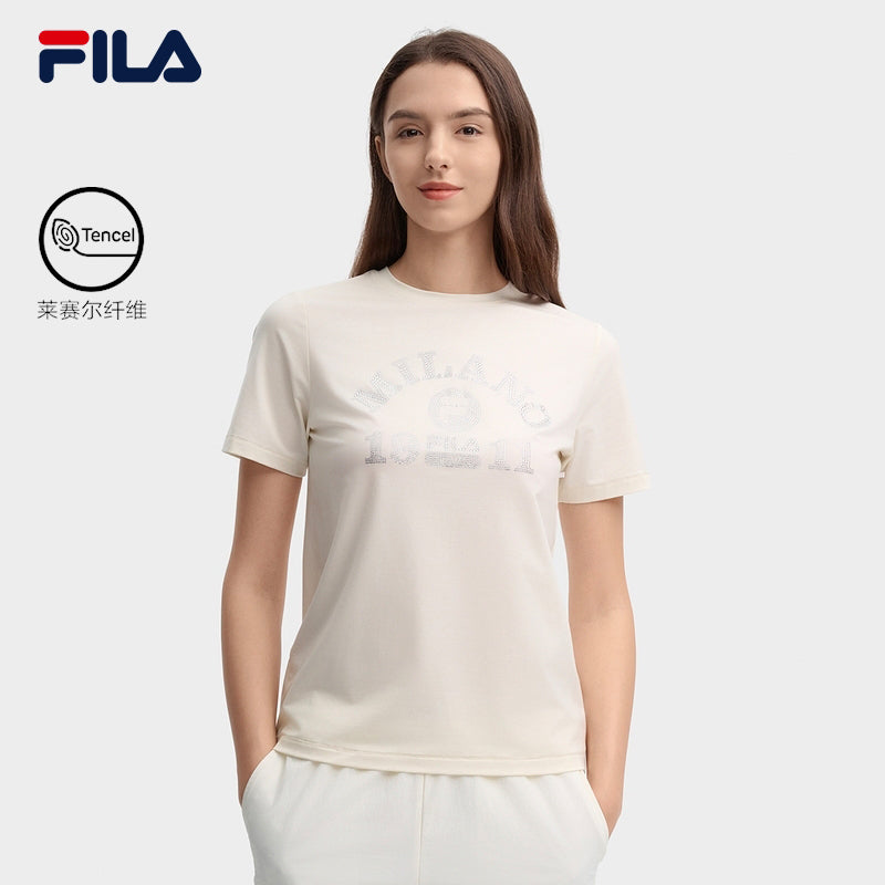 Fila shirt womens silver on sale