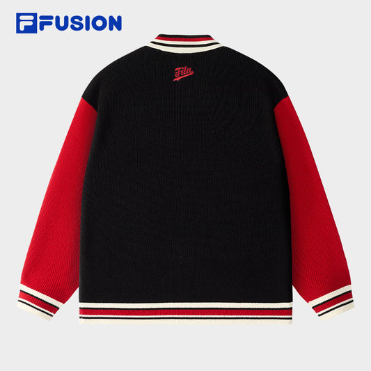 FILA FUSION INLINE CULTURE CNY COLLECTION Unisex Knit Sweater (Black)