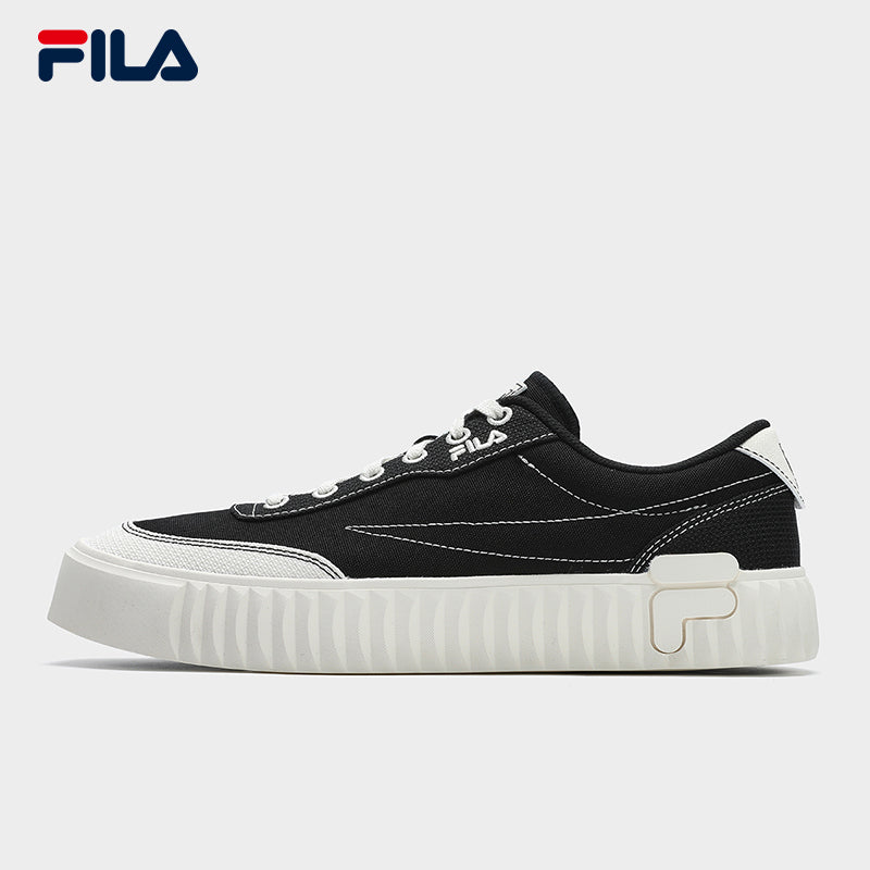 FILA CORE FASHION ORIGINALE Men Canvas Shoes Black White