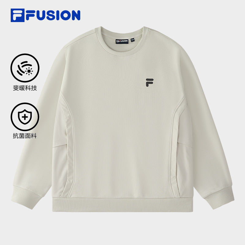 FILA FUSION INLINE URBAN TECH THE ART OF THE CITY NATURE Men Sweatshirt (Beige / Black)