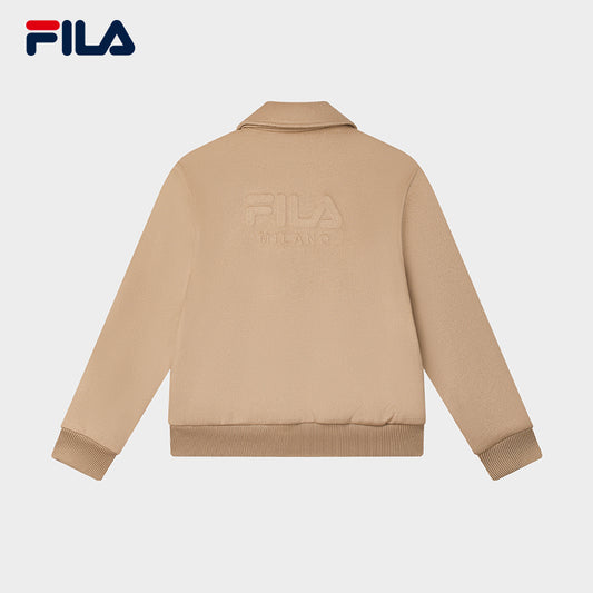 FILA CORE LIFESTYLE FILA MILANO STUDIO IN MILAN Men Woolen Sweater (Light Khaki)