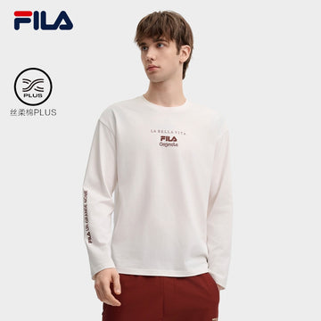 FILA CORE LIFESTYLE ORIGINALE FÊTE DE LA MUSIQUE Men Long Sleeve Tee (Ash)