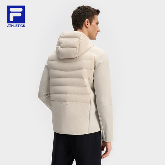 FILA CORE ATHLETICS FITNESS MEN Men Down Jacket (Beige)