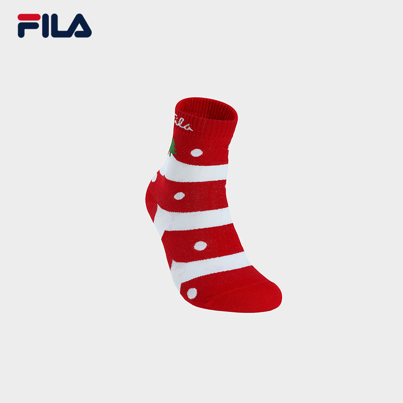 FILA CORE LIFESTYLE FILA ORIGINALE ACCESSORIES Women Middle Socks (Red)