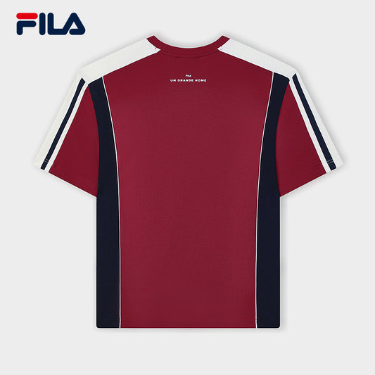FILA CORE LIFESTYLE ORIGINALE FRENCH TENNIS CLUB Men Short Sleeve T-shirt (Red)