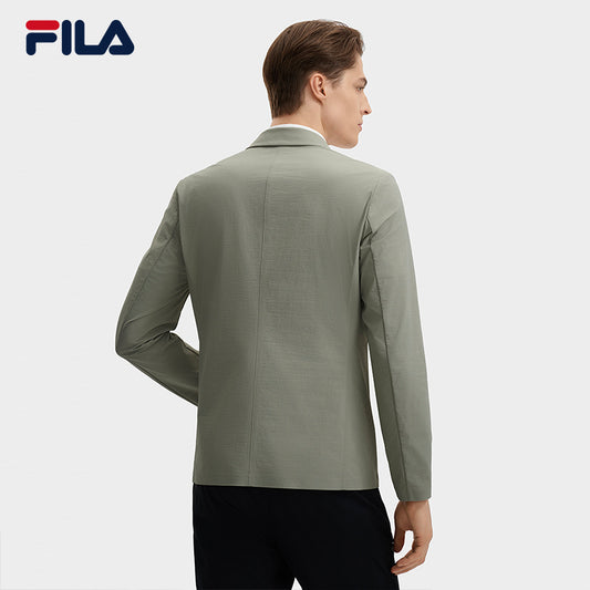 FILA CORE LIFESTYLE BLUE2 LE GRAND PALAIS Men Woven Top (Olive Green)