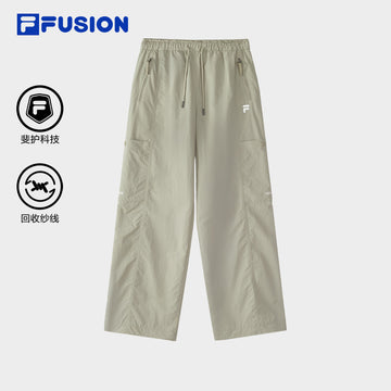 FILA FUSION INLINE FUSION LIFE FUSIONEER IVORY OASIS Women Woven Pants (Brown)