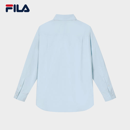 FILA CORE FILA MILANO CROSS OVER OTHERS Women's Long Sleeve Shirt in Blue