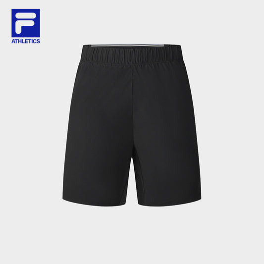 FILA CORE ATHLETICS TENNIS CITY TENNIS ACADEMY Men Woven Shorts (Black)