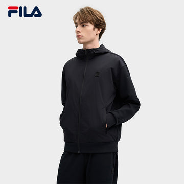 FILA CORE LIFESTYLE MILANO STROLLING MILAN Men Hooded Jacket (Black)