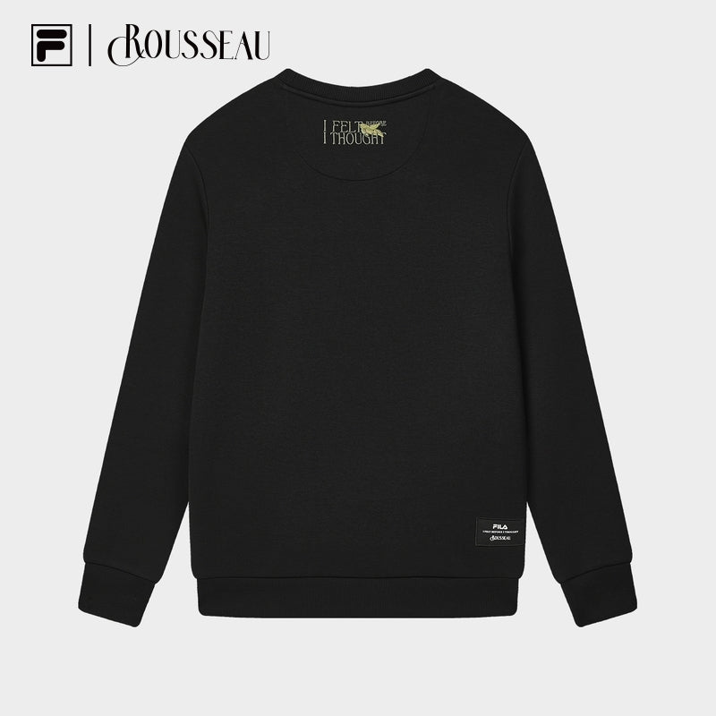 Fila sweatshirt black deals