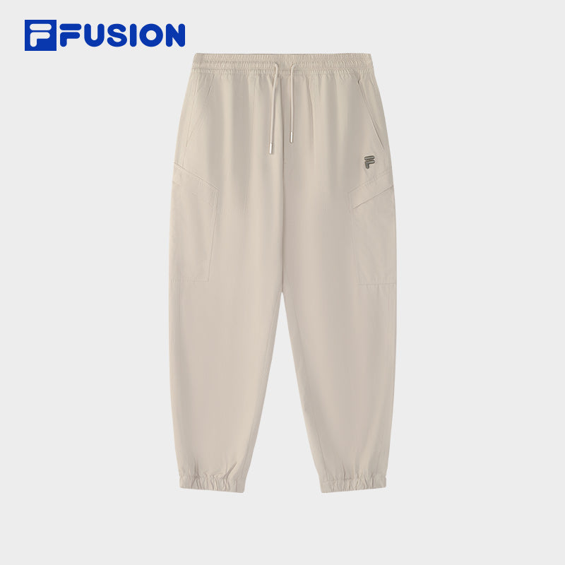 FILA FUSION INLINE FUSION LIFE X FUSIONEER FIELD OF CLASSIC Men Woven Pants (Light Khaki)