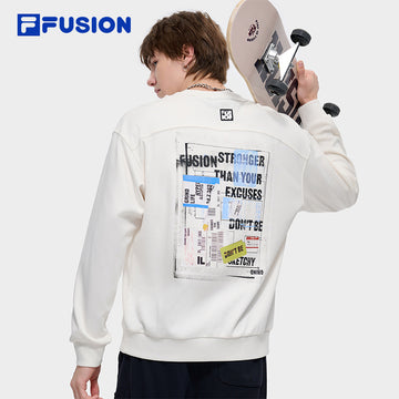 FILA FUSION INLINE FUSION X - WORKWEAR DANCE CITY GROOVE Men Sweatshirt (Black / White)