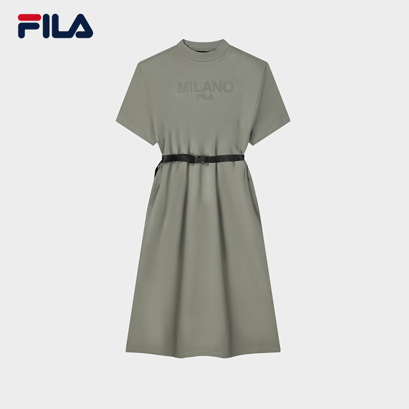 FILA CORE x MILANO Women Dress in Grey