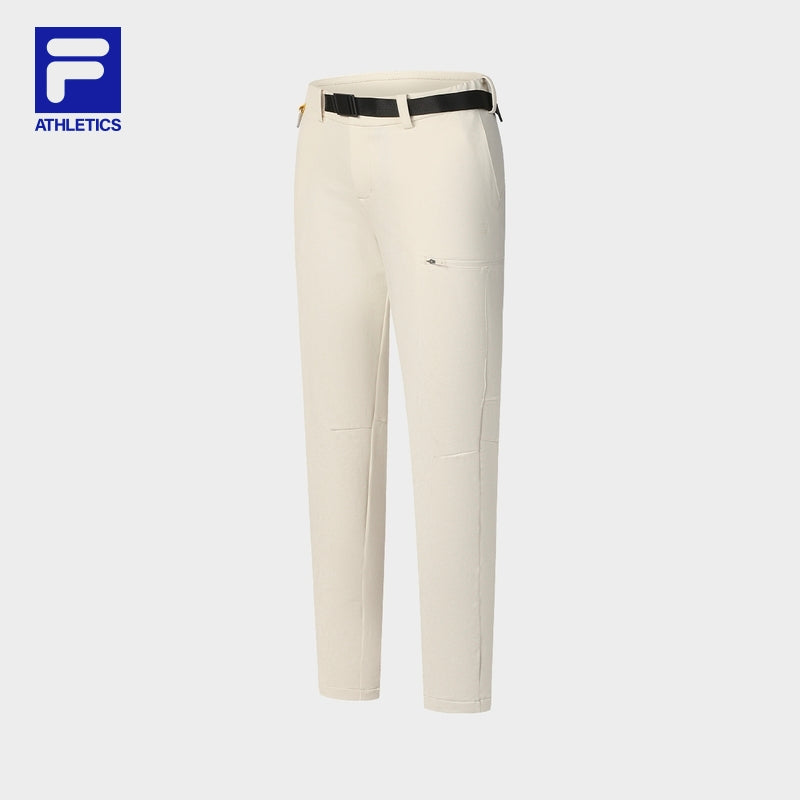 FILA CORE ATHLETICS EXPLORE X BBC EARTH PATHWAYS OF WONDER Women Woven Pants (Beige)